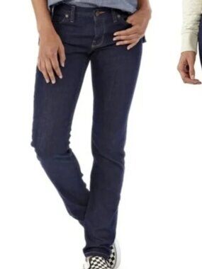 NEW! PATAGONIA SLIM STRAIGHT JEANS LOW RISE STRETCH ORGANIC COTTON DENIM sz 30